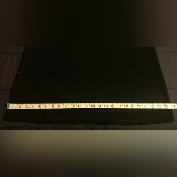 Vintage Mixed Blues Clothing Co Black with Silky White Bow Tie Waist Dress - M - Picture 6 of 6